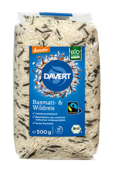 Produktfoto zu Basmati- & Wildreis Mischung [500g]
