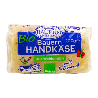 Produktfoto zu Bauernhandkäse mit Kümmel, 1% Fett [200g]