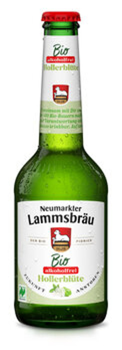 Produktfoto zu Lammsbräu Alk.frei&Hollerblüte