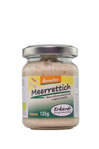 Produktfoto zu Meerrettich im Glas Demeter [125g]