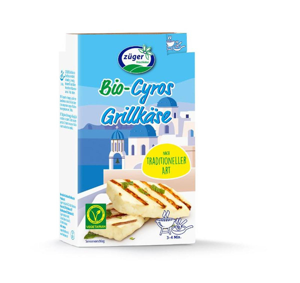 Produktfoto zu Züger Bio-Cyros Halloumi 42%F