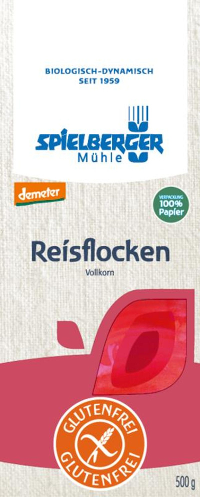 Produktfoto zu Reisflocken Demeter [500g]
