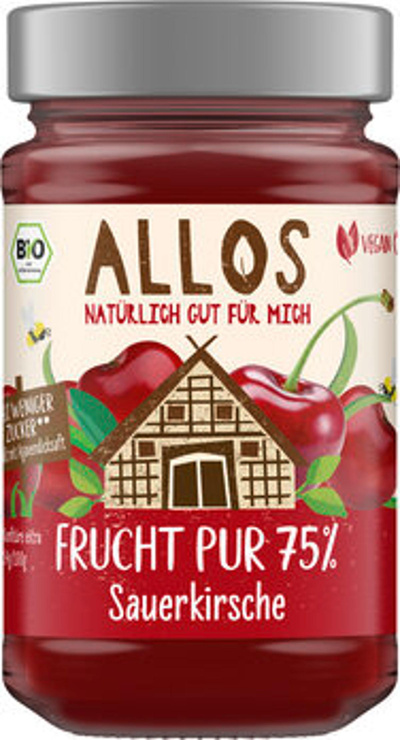 Produktfoto zu Frucht Pur Sauerkirsche [250g]