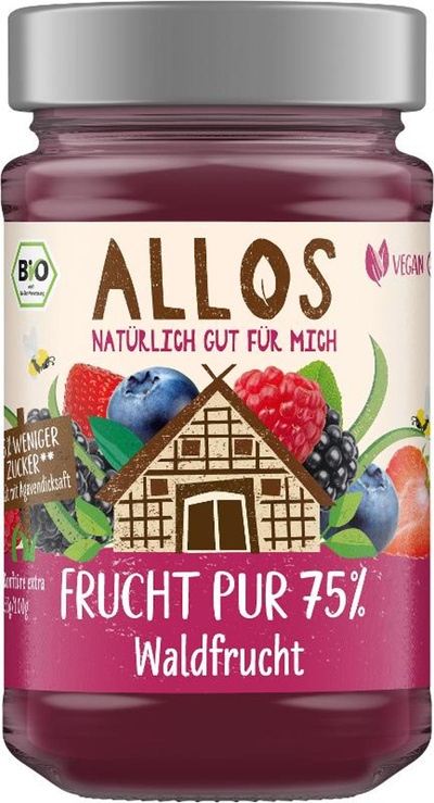 Produktfoto zu Frucht Pur Waldfrucht [250g]