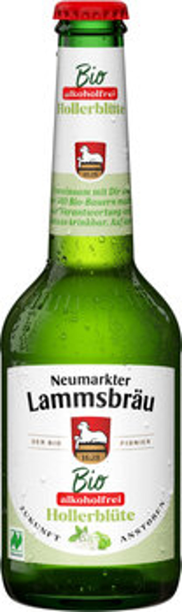 Produktfoto zu Lammsbräu Alk.frei&Hollerblüte