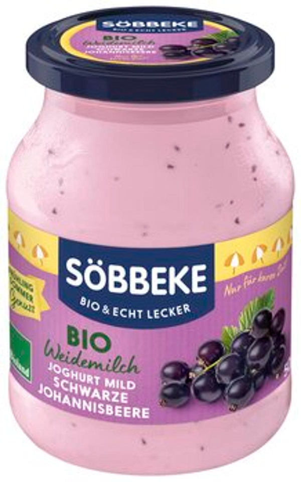 Produktfoto zu Sommerjoghurt Schwarze Johanni