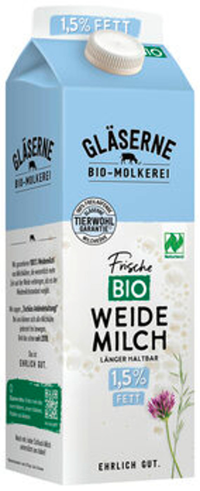 Produktfoto zu ESL-Weidemilch, 1,5% [1l]