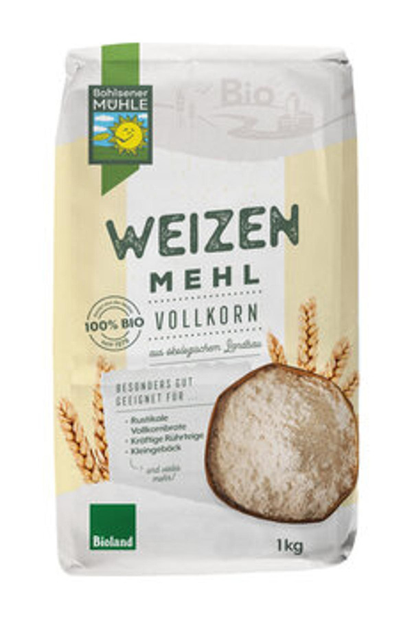 Produktfoto zu Weizenvollkornmehl