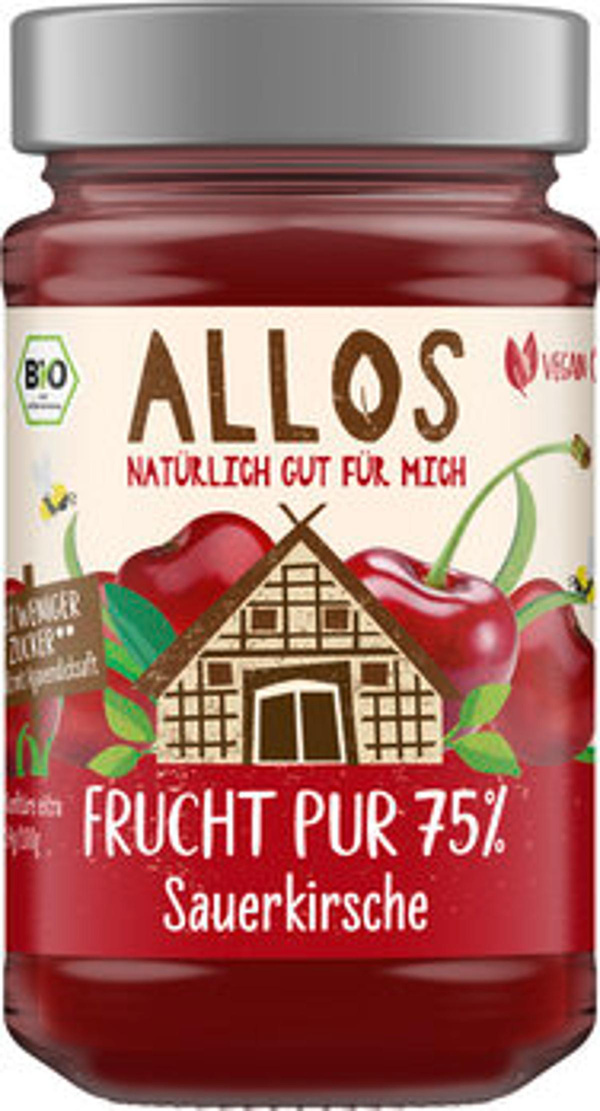 Produktfoto zu Frucht Pur Sauerkirsche [250g]