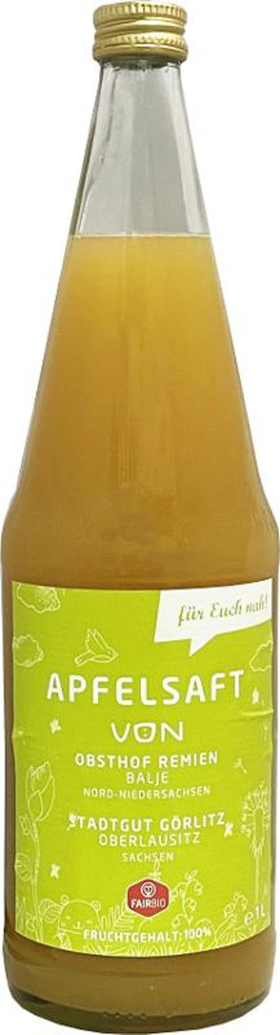 Produktfoto zu Apfelsaft Bioland VON
