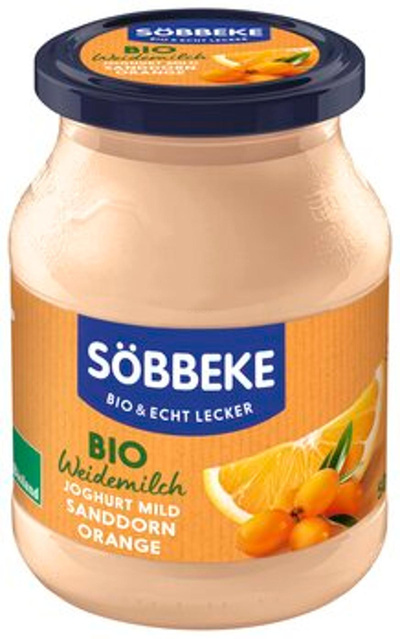 Produktfoto zu Joghurt Orange-Sanddorn 500g