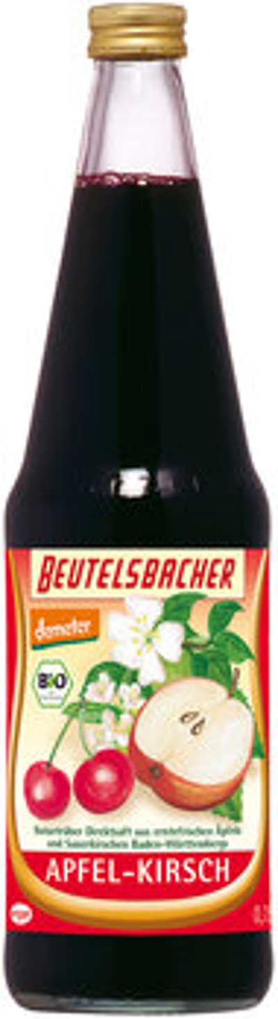 Produktfoto zu Apfel-Kirsch-Saft DEMETER [0,75l]