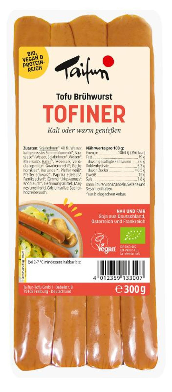 Produktfoto zu Tofuwiener extra lang [4x75g]