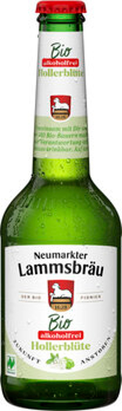 Produktfoto zu Lammsbräu Alk.frei&Hollerblüte