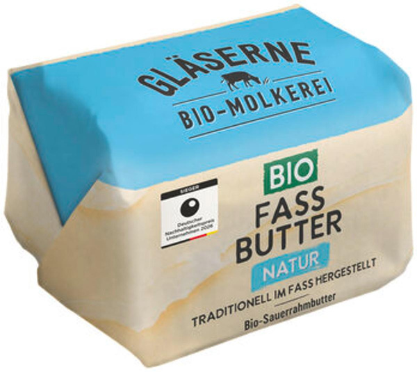 Produktfoto zu Fassbutter Sauerrahm [250g]