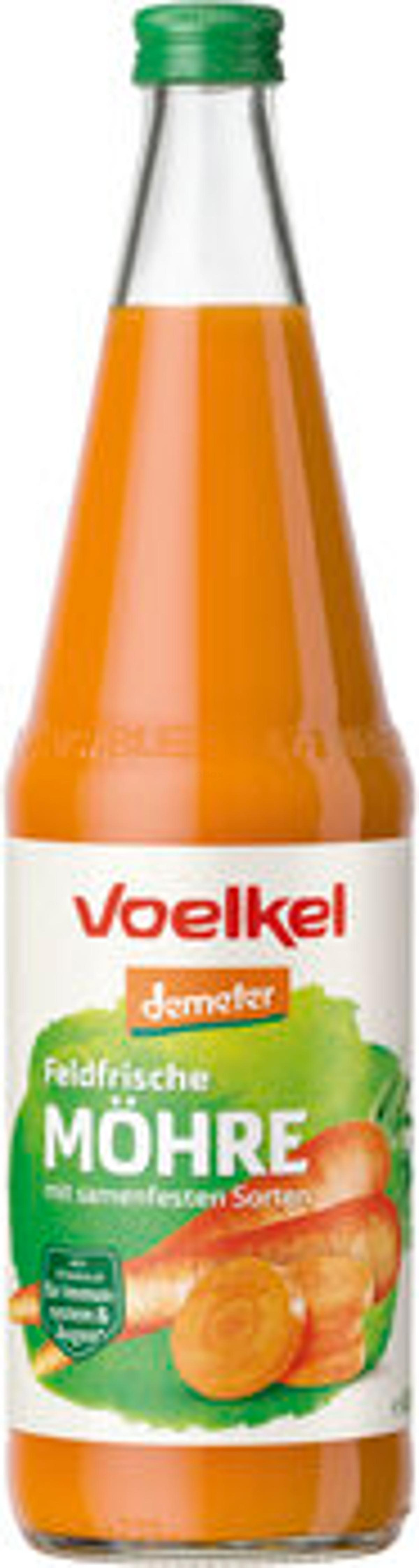 Produktfoto zu Möhrensaft feldfrisch Demeter [0,7l]