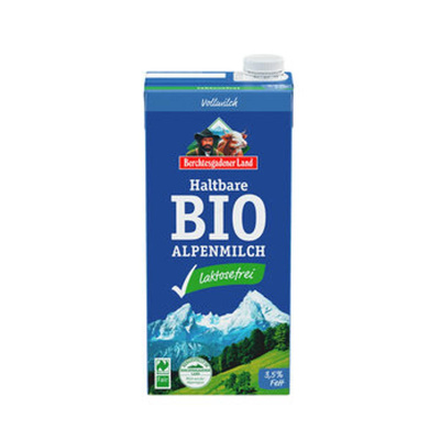 Produktfoto zu H-Milch, 3,5% Fett, laktosefrei [1l]