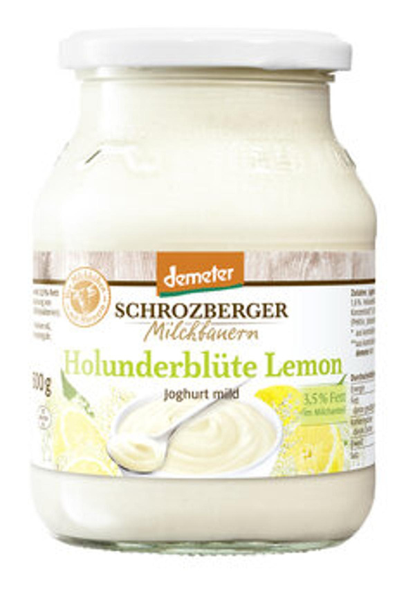 Produktfoto zu Holunderblüte-Lemon Joghurt