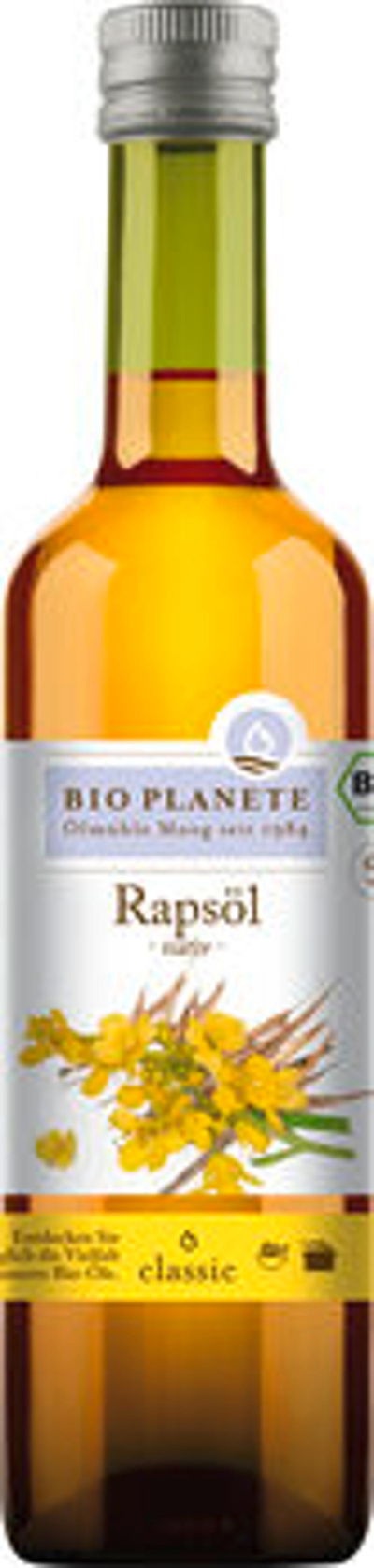 Produktfoto zu Rapsöl, nativ [0,5l]
