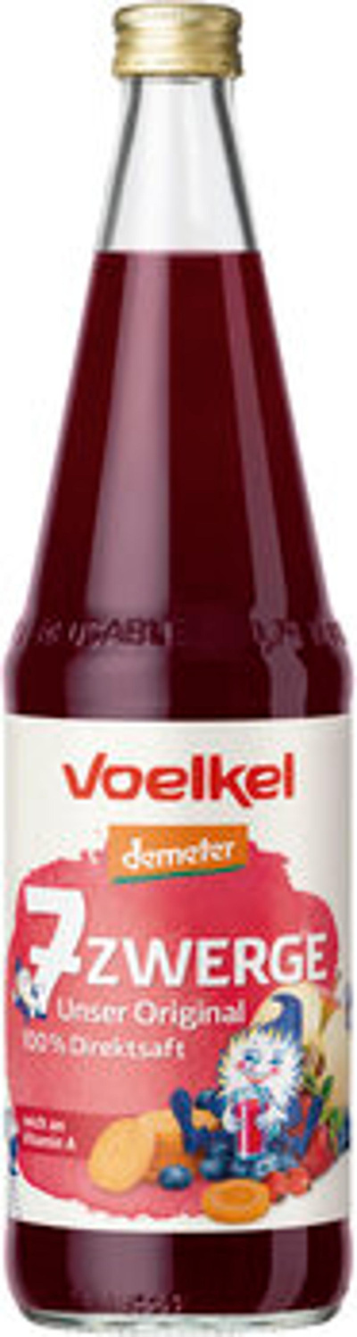 Produktfoto zu 7-Zwerge-Kindersaft Demeter [0,7l]