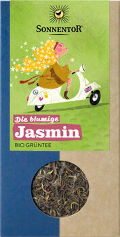 Produktfoto zu Grüntee Jasmin lose [100g]