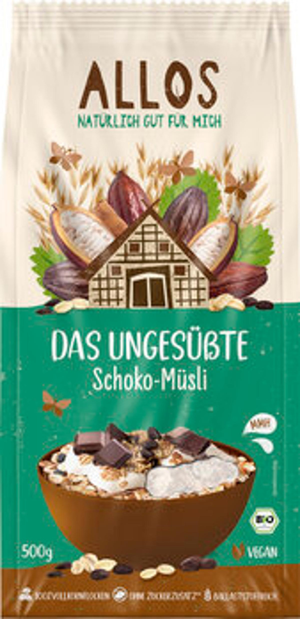 Produktfoto zu Das Ungesüßte Schoko-Müsli