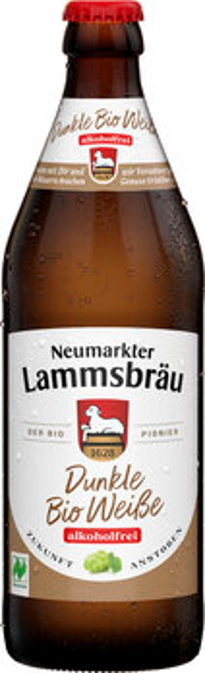 Produktfoto zu Lammsbräu Dunkle Weisse alkoholfrei [0,5l]