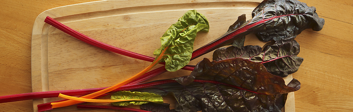 Chicorée auf Holzbrett