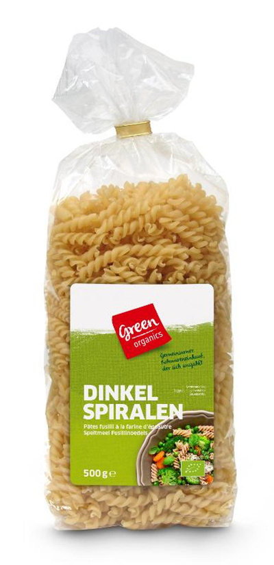 Produktfoto zu Dinkel-Spiralen, hell [500g]