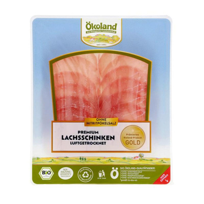 Produktfoto zu Premium Lachsschinken, luftgetrocknet [80g]