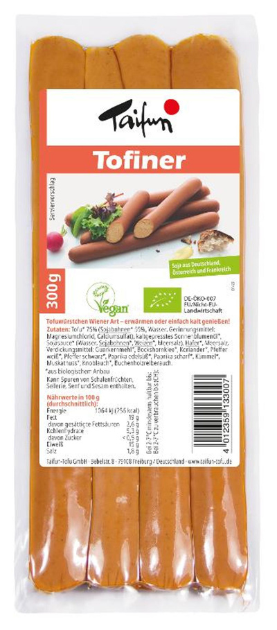 Produktfoto zu Tofuwiener extra lang [4x75g]