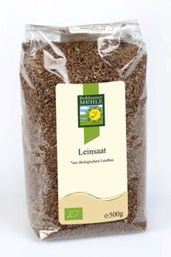 Produktfoto zu Leinsaat, braun [500g]