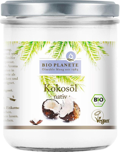 Produktfoto zu Bio Kokosöl nativ 400 g