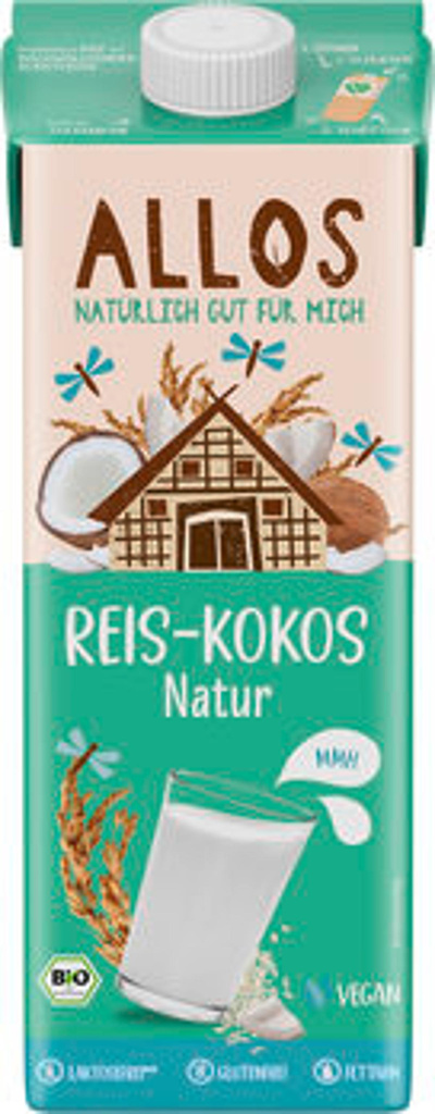 Produktfoto zu Reisdrink-Kokos Naturell [1l]