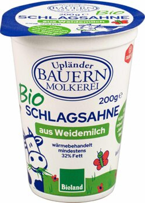 Produktfoto zu Schlagsahne, 32% Fett [200g]